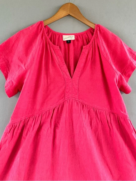 🎉5 for $45🎉 Universal thread dress size M linen blend - Picture 3 of 7